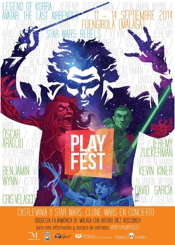 Cartel de la tercera edición del Playfest