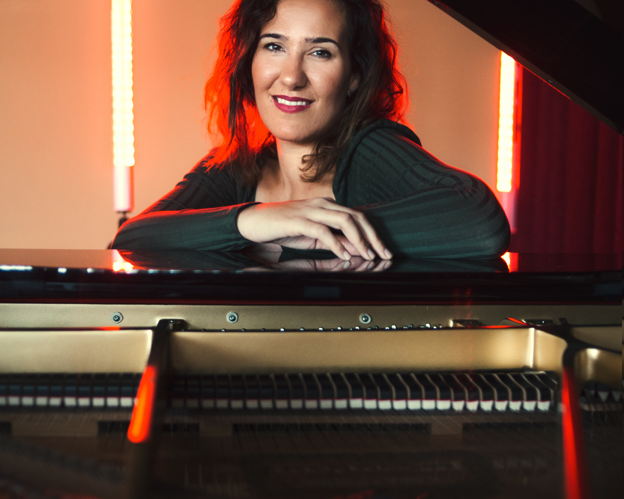 La compositora Isabel Royán. Fotografía: Mercedes Carrillo